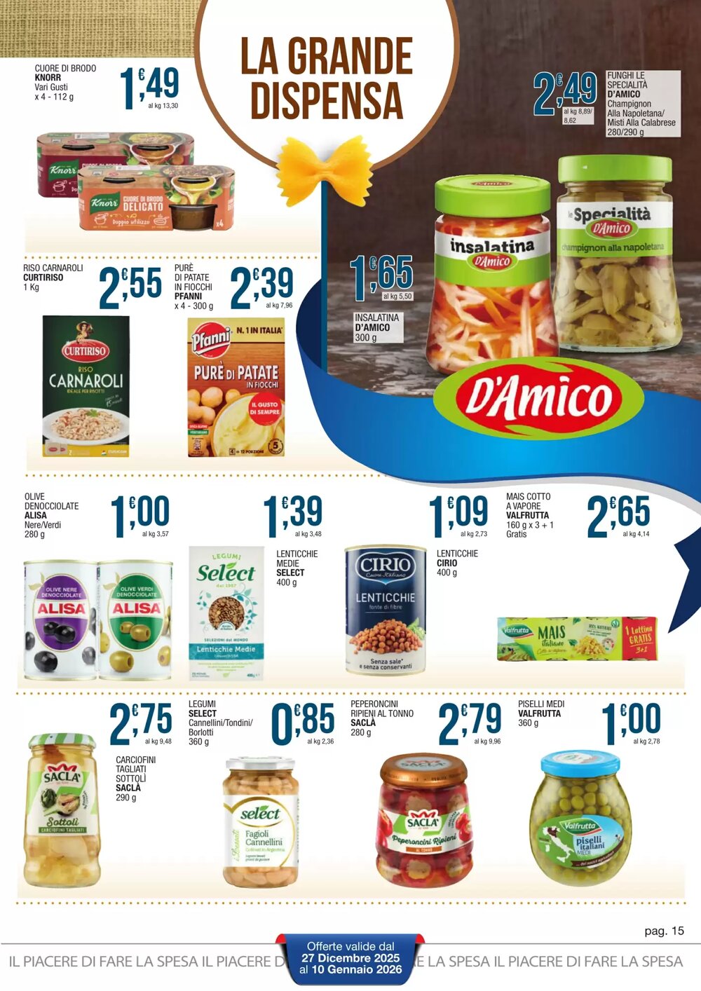 Volantino promozionale Sidis  valide dal 27/12/2025 - Pagina 15.