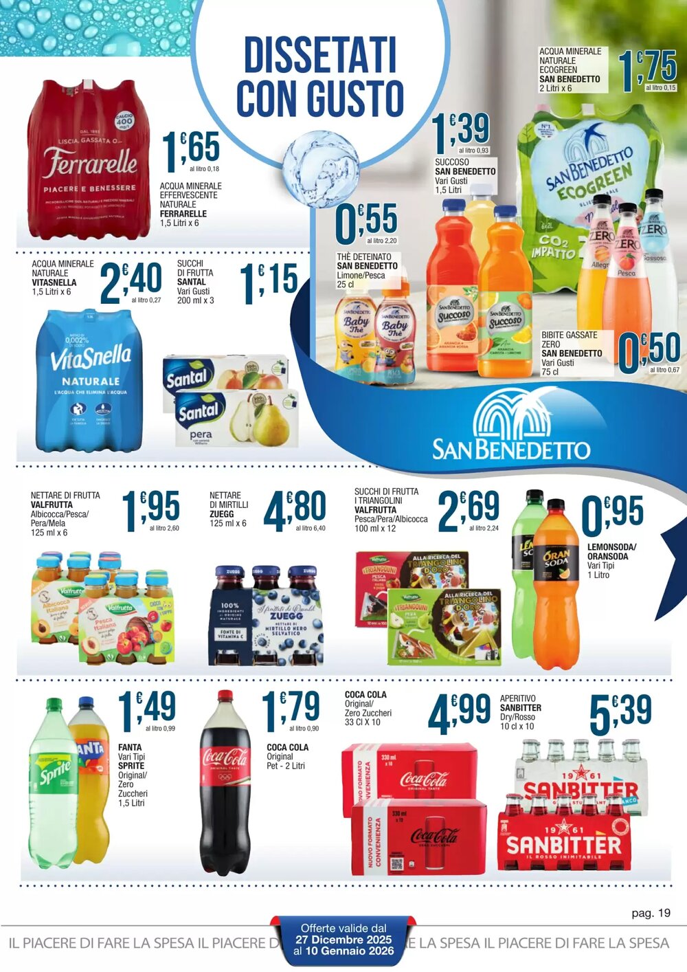 Volantino promozionale Sidis  valide dal 27/12/2025 - Pagina 19.