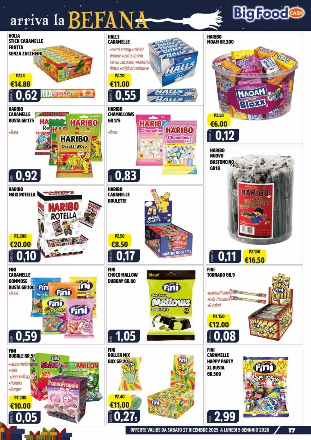 Volantino promozionale Big Food  valide dal 27/12/2025 - Pagina 17.