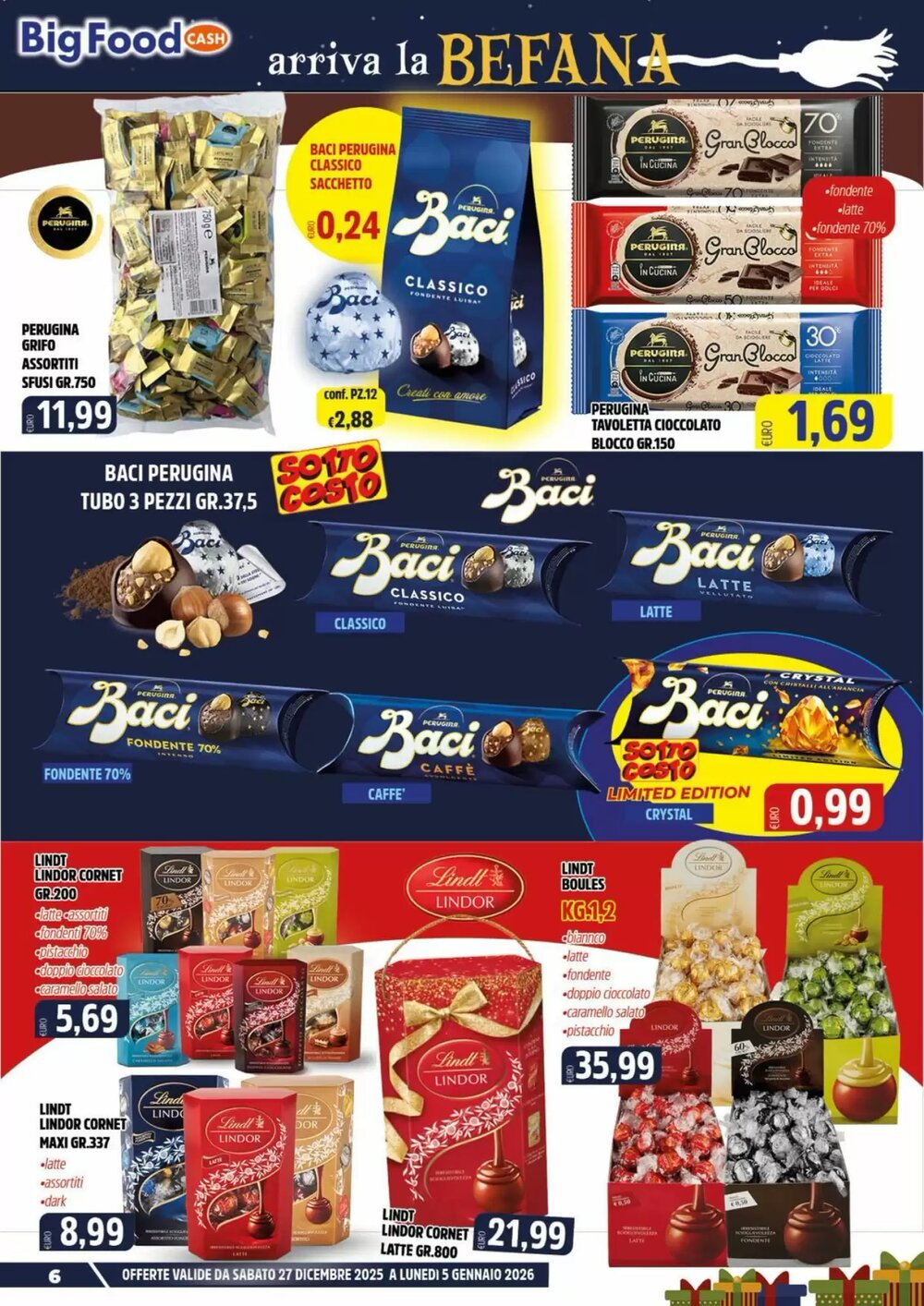 Volantino promozionale Big Food  valide dal 27/12/2025 - Pagina 6.