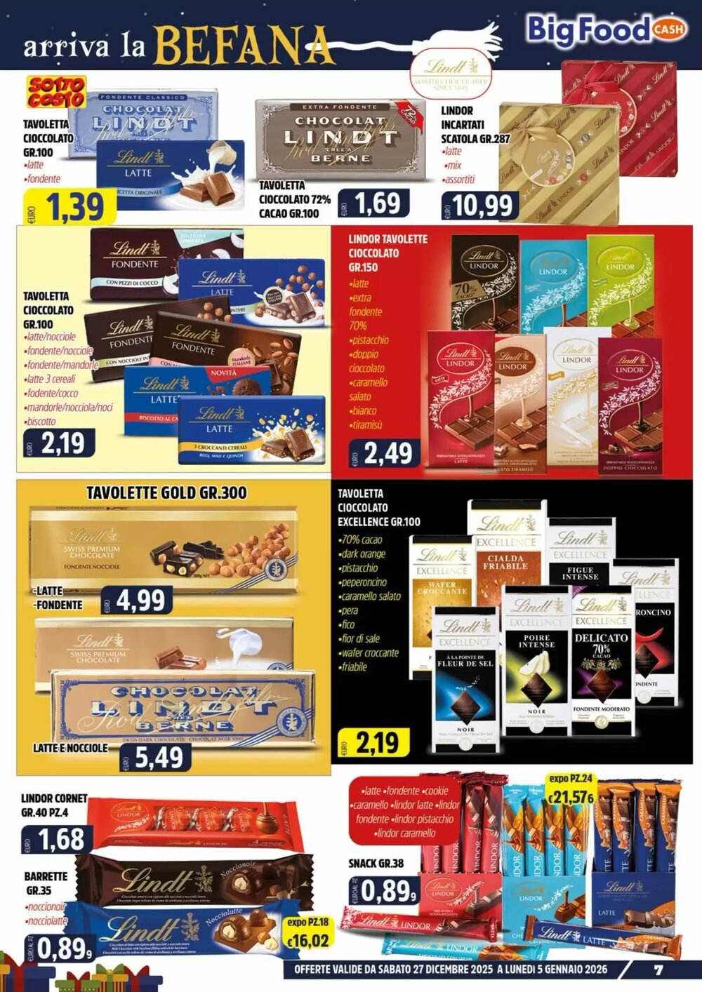Volantino promozionale Big Food  valide dal 27/12/2025 - Pagina 7.