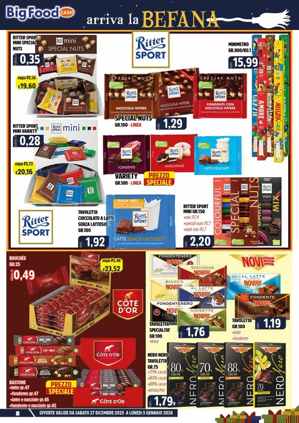 Volantino promozionale Big Food  valide dal 27/12/2025 - Pagina 8.