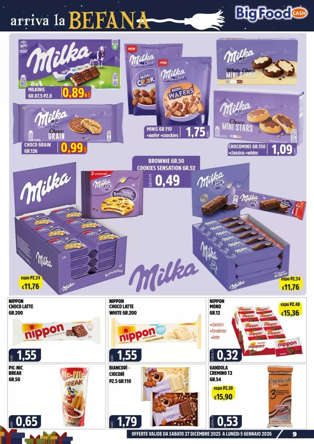 Volantino promozionale Big Food  valide dal 27/12/2025 - Pagina 9.