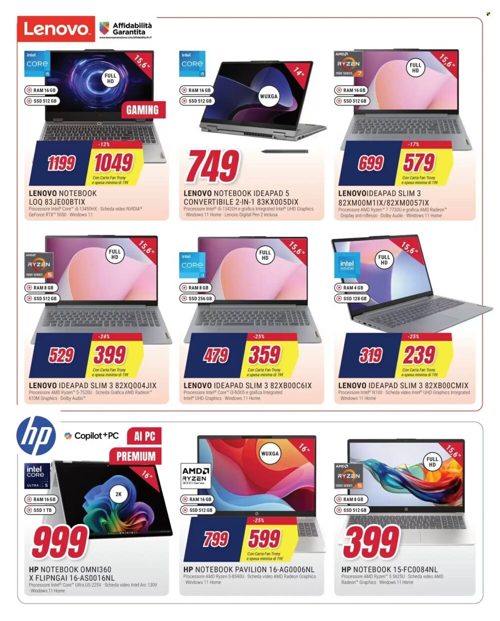 Volantino promozionale Trony  valide dal 27/12/2025 - Pagina 11.