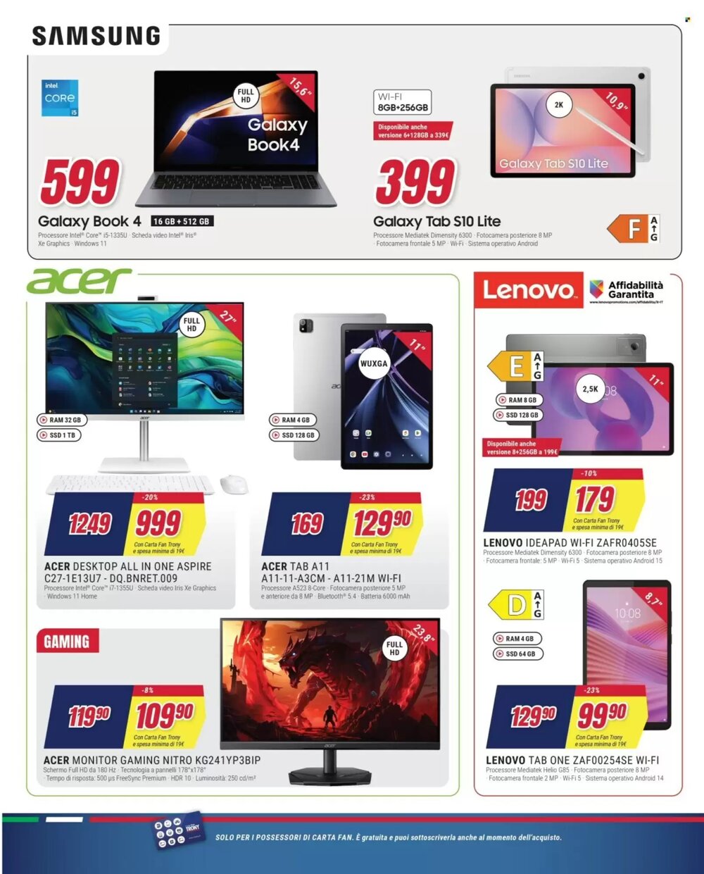 Volantino promozionale Trony  valide dal 27/12/2025 - Pagina 13.