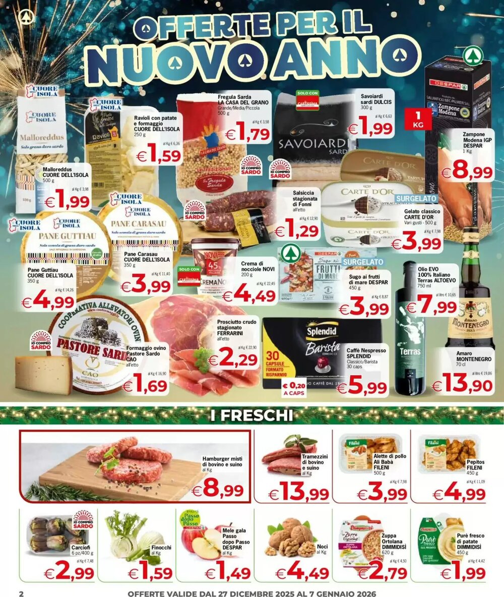Volantino promozionale Despar  valide dal 27/12/2025 - Pagina 2.