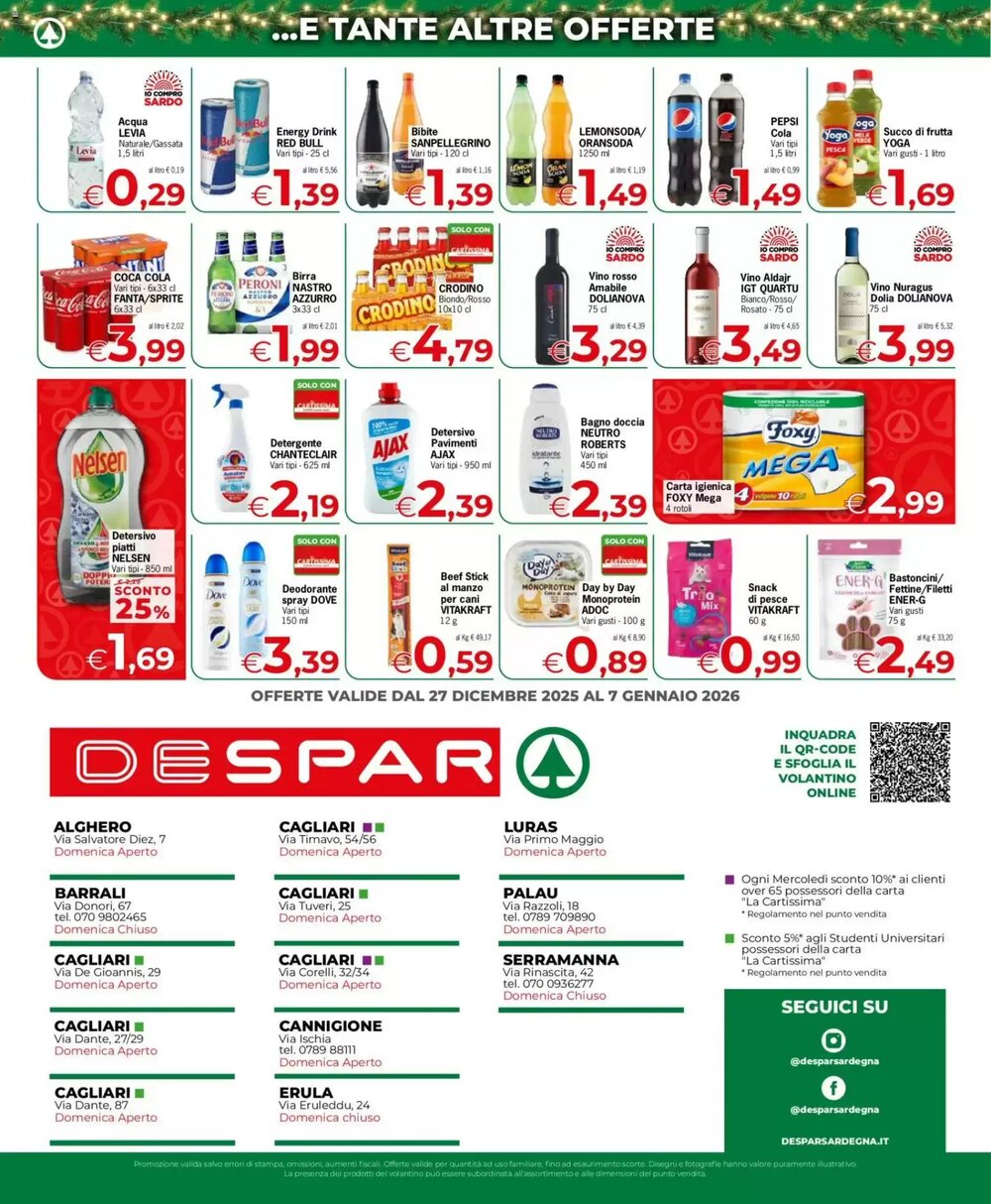 Volantino promozionale Despar  valide dal 27/12/2025 - Pagina 4.