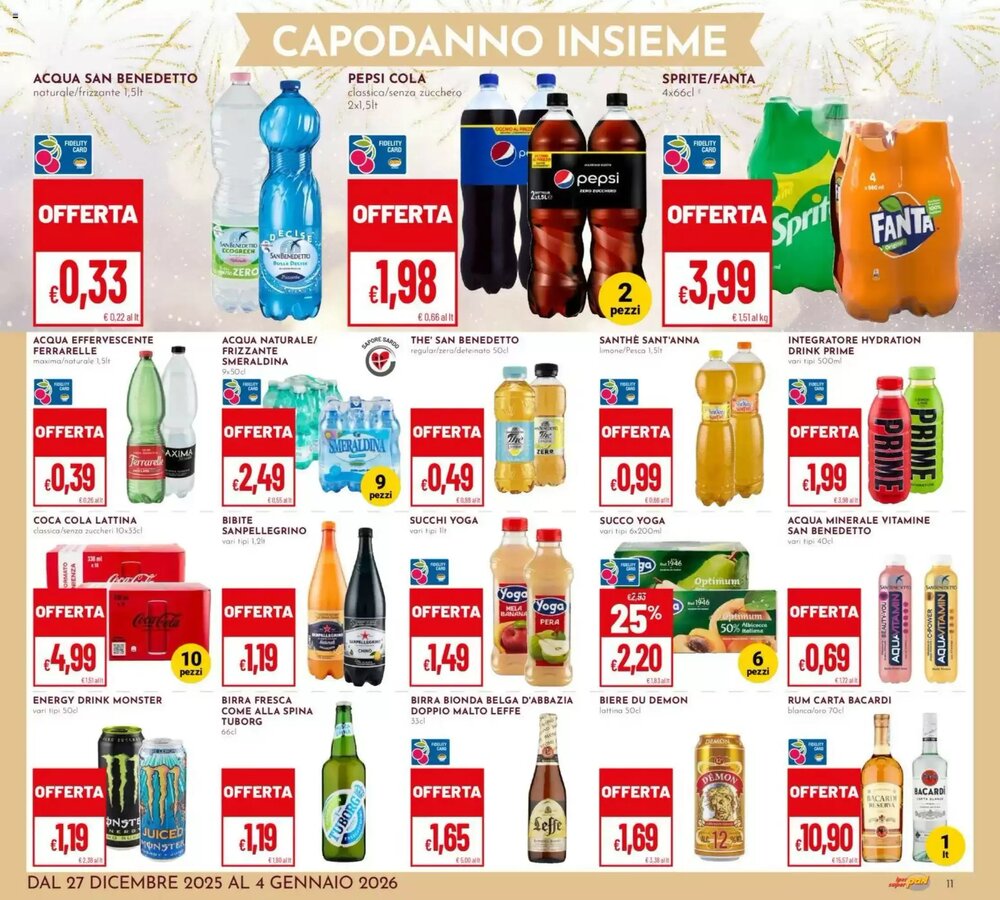 Volantino promozionale Pan  valide dal 27/12/2025 - Pagina 11.