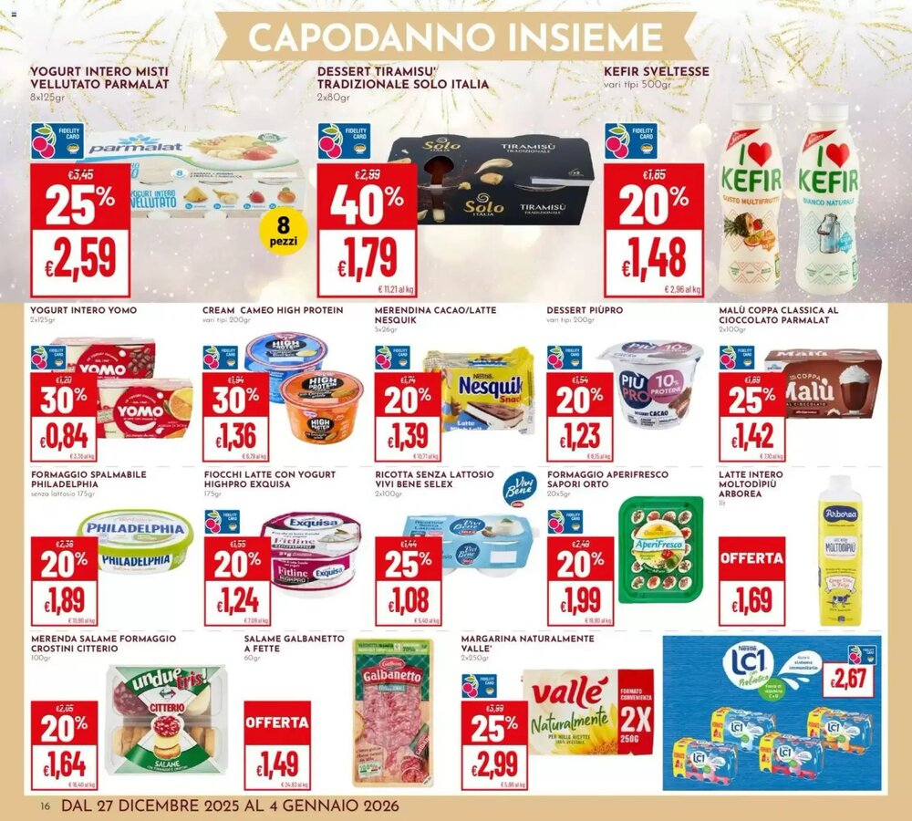 Volantino promozionale Pan  valide dal 27/12/2025 - Pagina 16.
