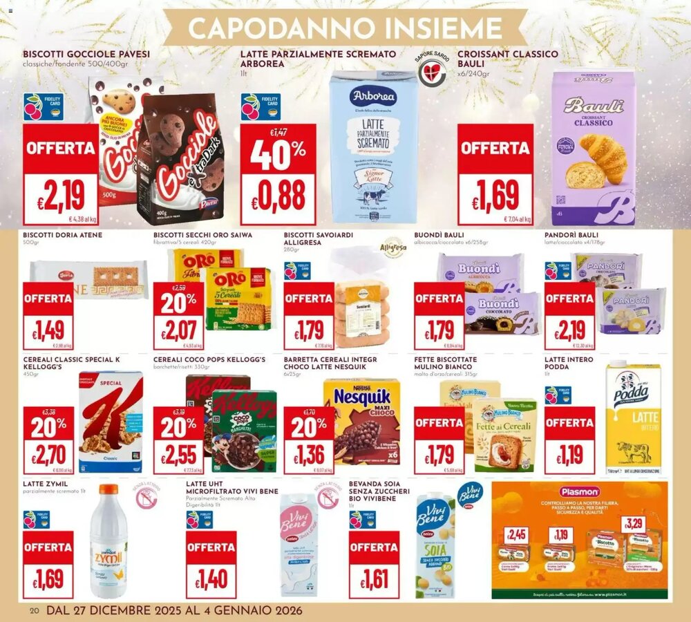 Volantino promozionale Pan  valide dal 27/12/2025 - Pagina 20.