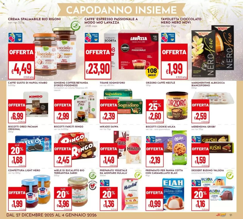 Volantino promozionale Pan  valide dal 27/12/2025 - Pagina 21.