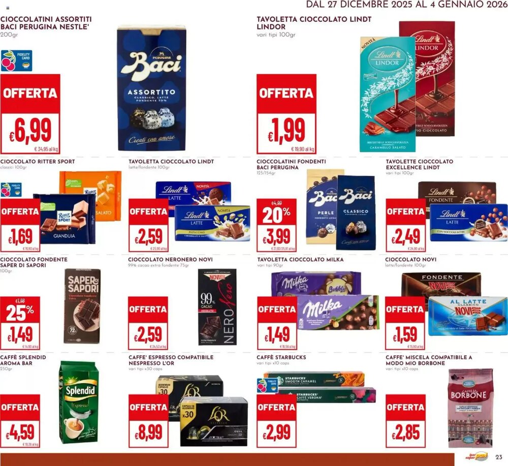 Volantino promozionale Pan  valide dal 27/12/2025 - Pagina 23.