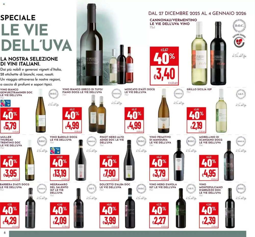Volantino promozionale Pan  valide dal 27/12/2025 - Pagina 8.