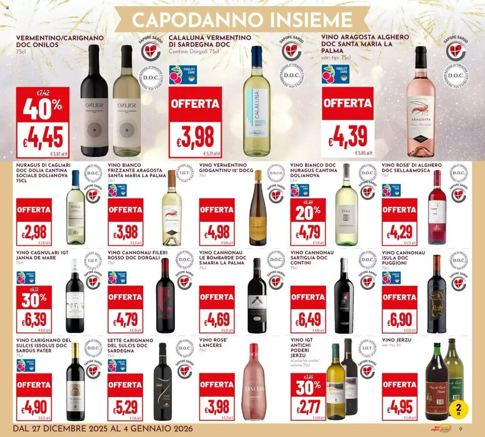 Volantino promozionale Pan  valide dal 27/12/2025 - Pagina 9.