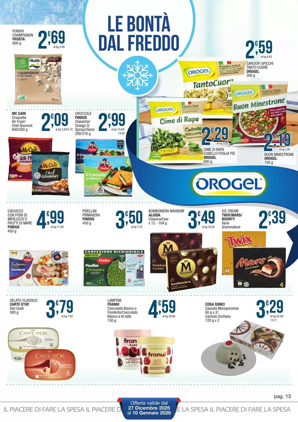 Volantino promozionale Sidis  valide dal 27/12/2025 - Pagina 13.