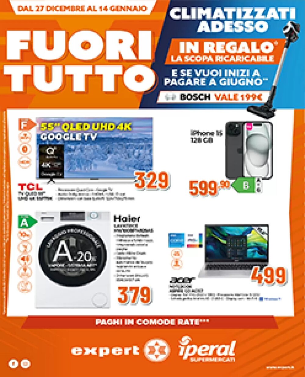 Volantino promozionale Iperal  valide dal 27/12/2025 - Pagina 1.