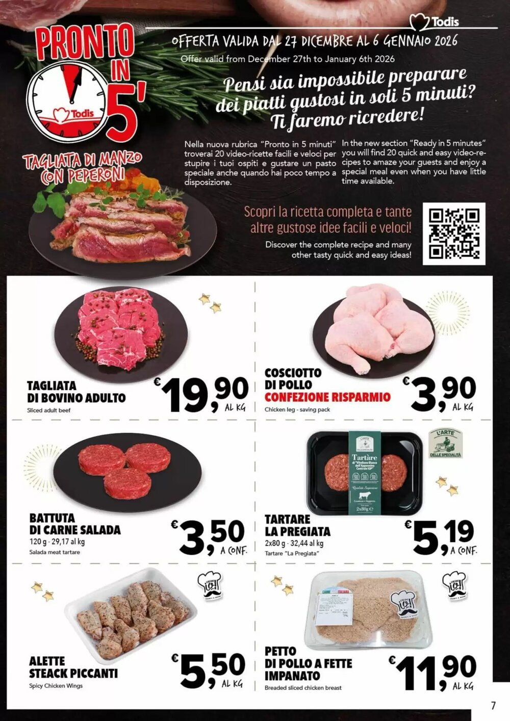 Volantino promozionale Todis  valide dal 27/12/2025 - Pagina 7.