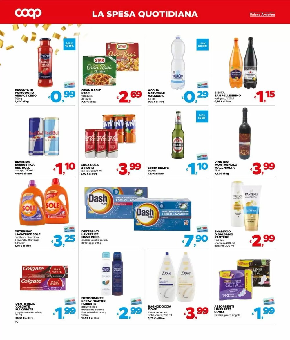 Volantino promozionale Coop  valide dal 27/12/2025 - Pagina 10.