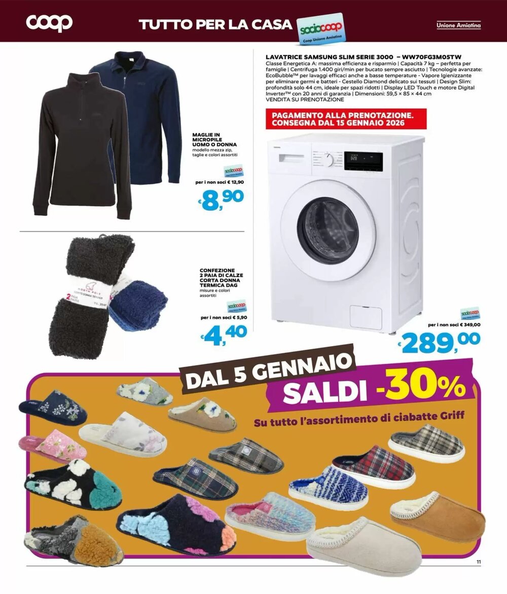 Volantino promozionale Coop  valide dal 27/12/2025 - Pagina 11.