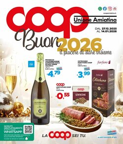 Volantino promozionale Coop  valide dal 27/12/2025 - Pagina 1.