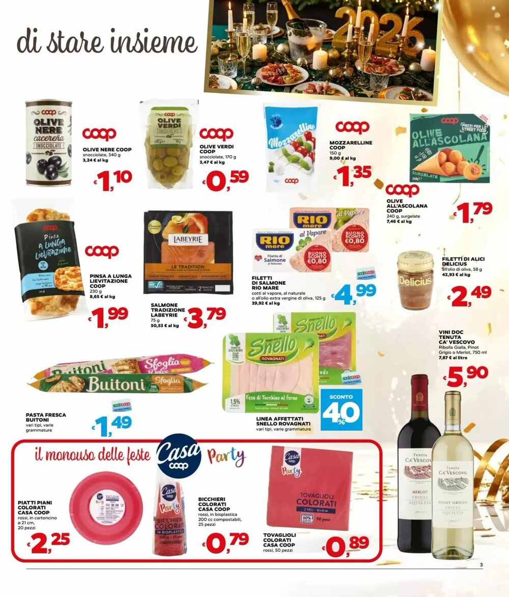 Volantino promozionale Coop  valide dal 27/12/2025 - Pagina 3.