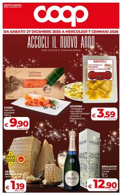 Volantino promozionale Coop  valide dal 27/12/2025 - Pagina 1.
