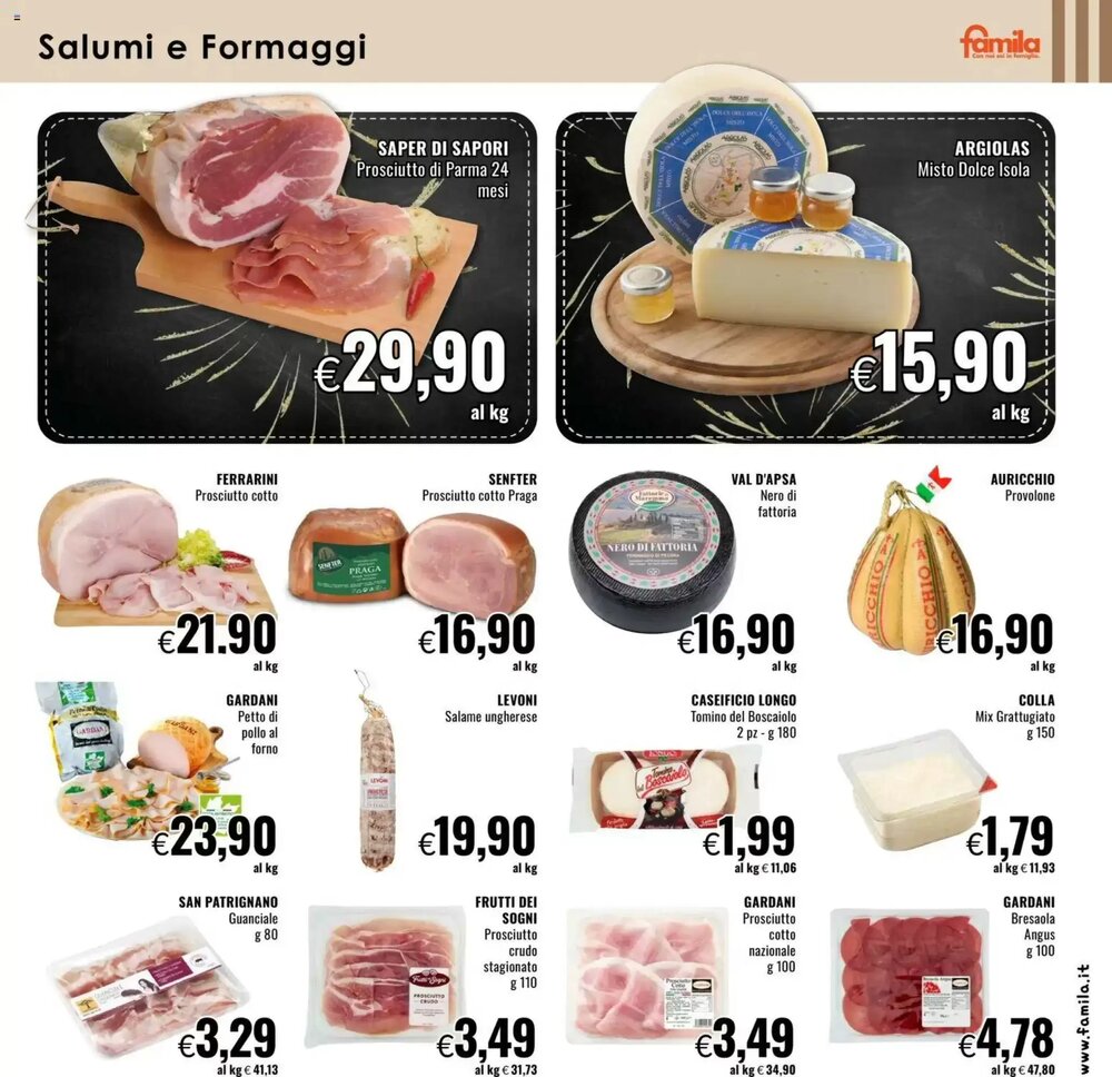 Volantino promozionale Famila  valide dal 28/12/2025 - Pagina 11.