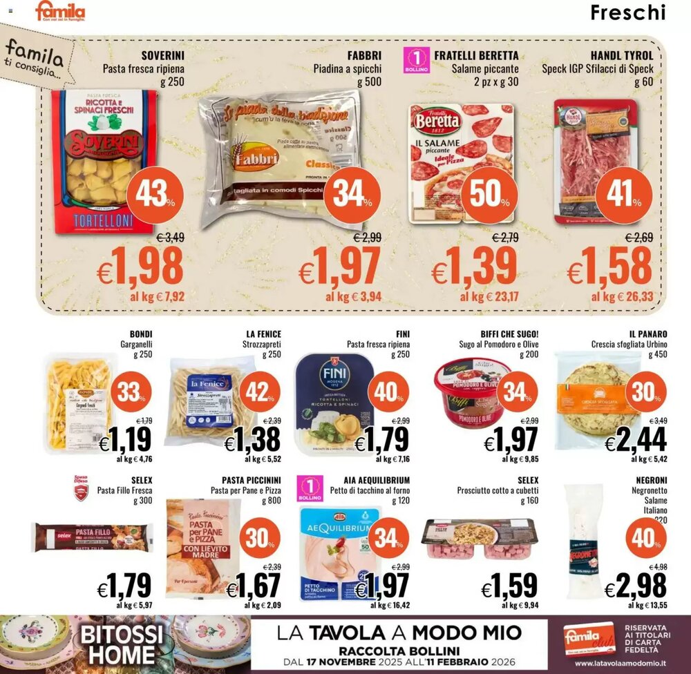 Volantino promozionale Famila  valide dal 28/12/2025 - Pagina 12.