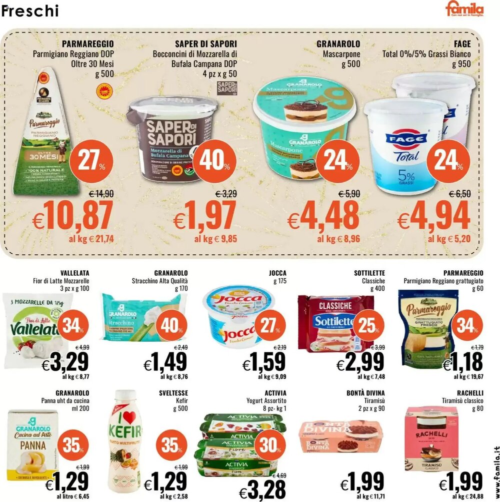 Volantino promozionale Famila  valide dal 28/12/2025 - Pagina 13.