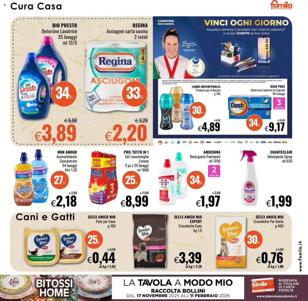 Volantino promozionale Famila  valide dal 28/12/2025 - Pagina 21.