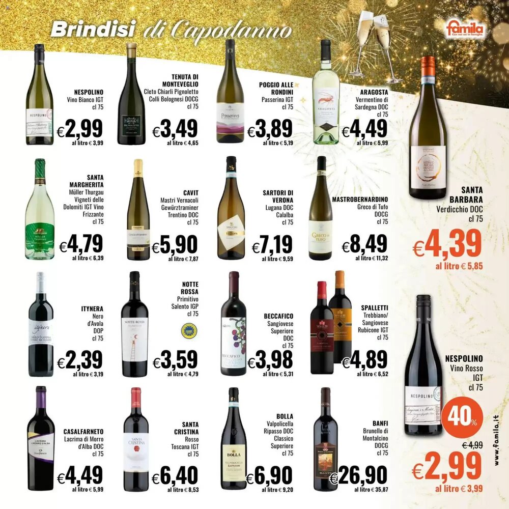 Volantino promozionale Famila  valide dal 28/12/2025 - Pagina 3.