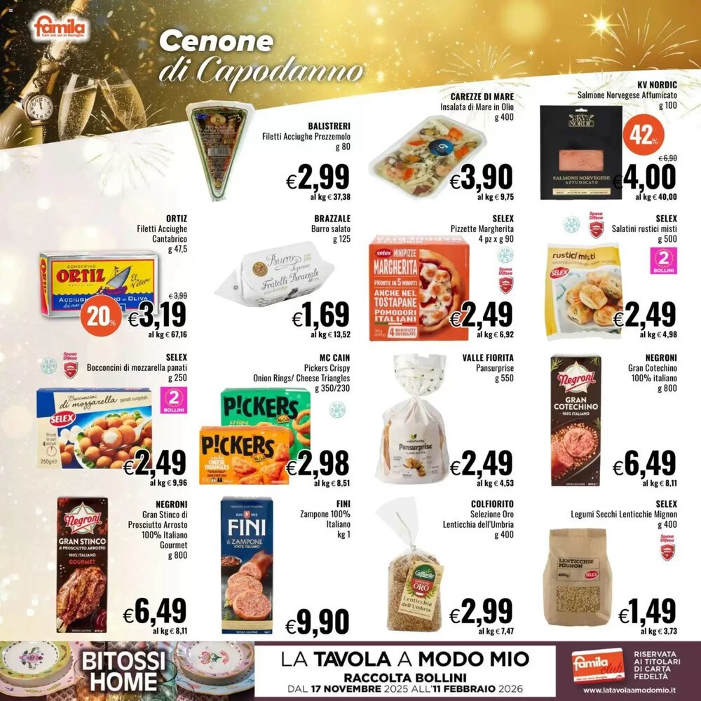 Volantino promozionale Famila  valide dal 28/12/2025 - Pagina 4.