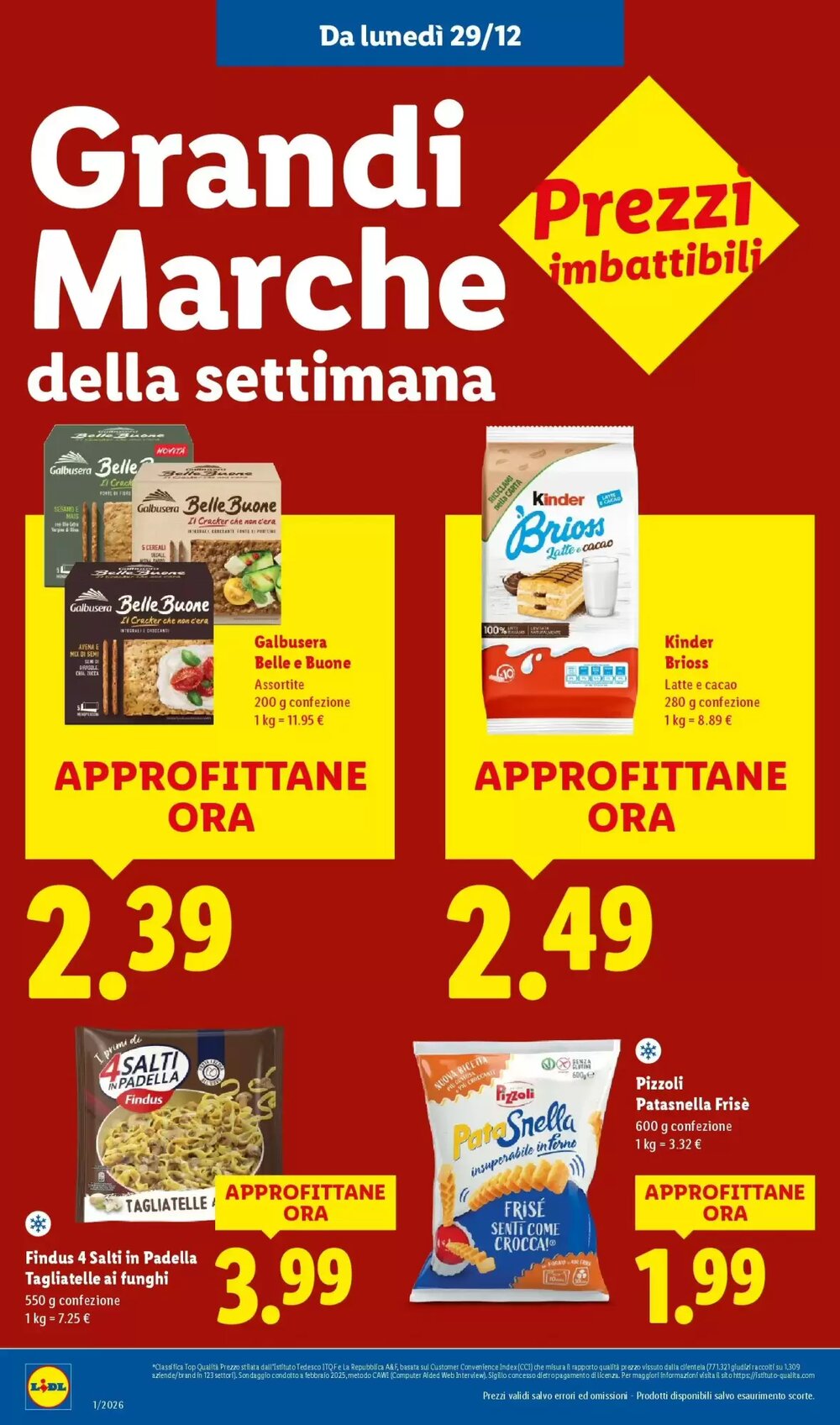 Volantino promozionale Lidl  valide dal 28/12/2025 - Pagina 14.