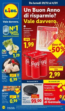 Volantino promozionale Lidl  valide dal 28/12/2025