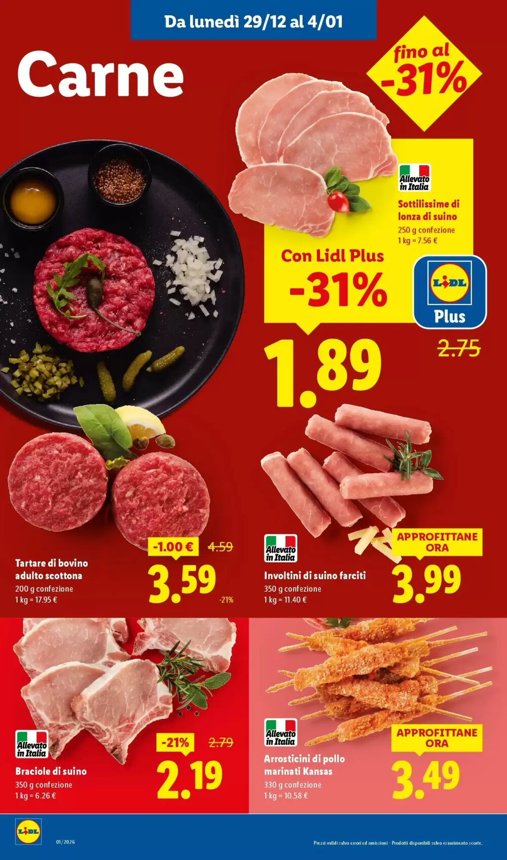 Volantino promozionale Lidl  valide dal 28/12/2025 - Pagina 4.