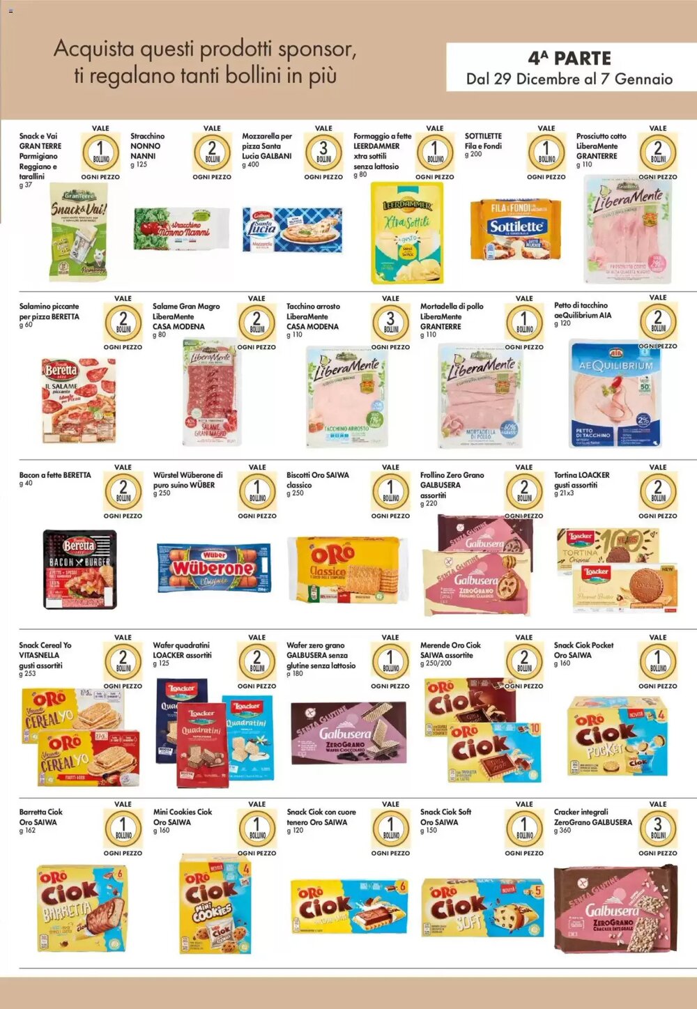 Volantino promozionale Galassia superstore  valide dal 29/12/2025 - Pagina 8.