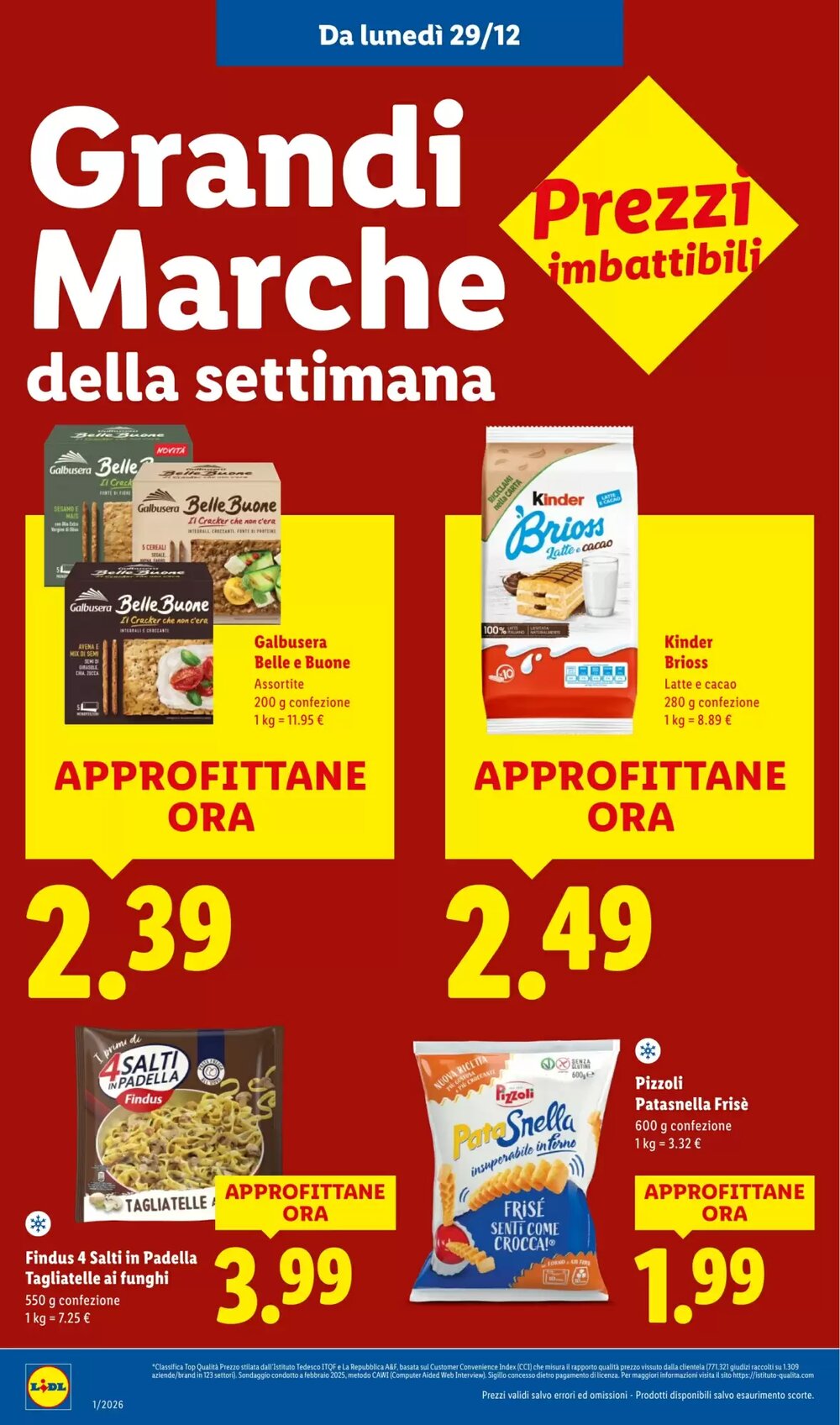 Volantino promozionale Lidl  valide dal 29/12/2025 - Pagina 14.