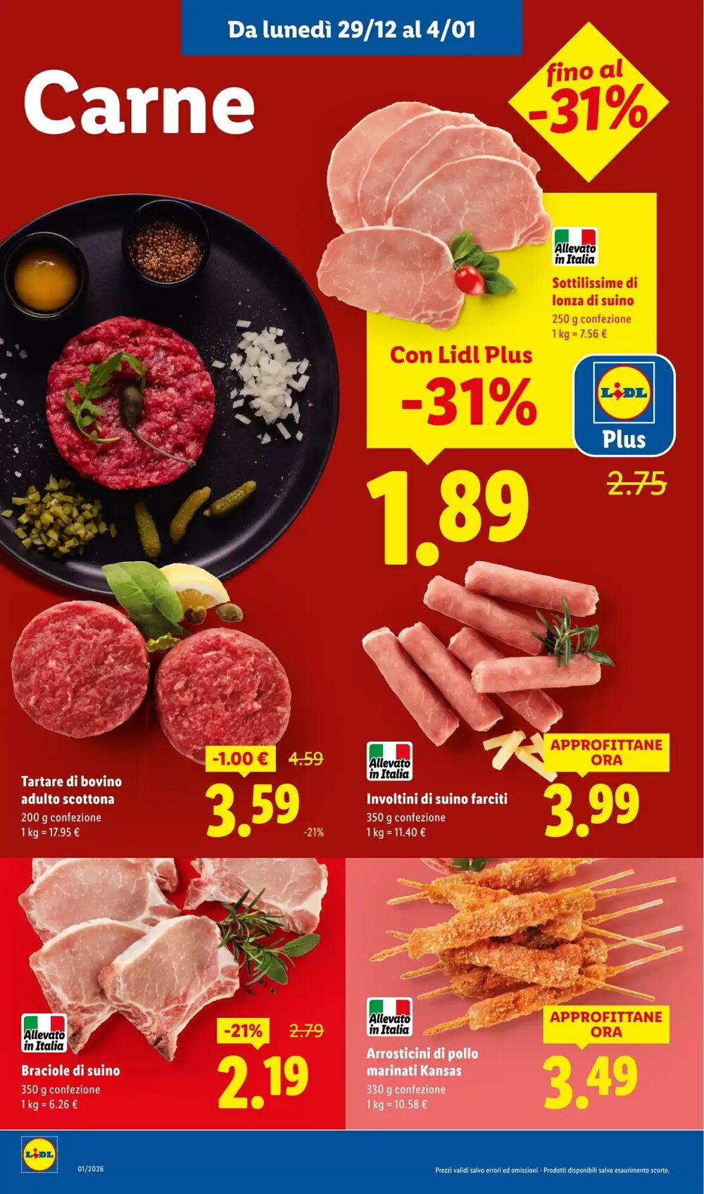 Volantino promozionale Lidl  valide dal 29/12/2025 - Pagina 4.