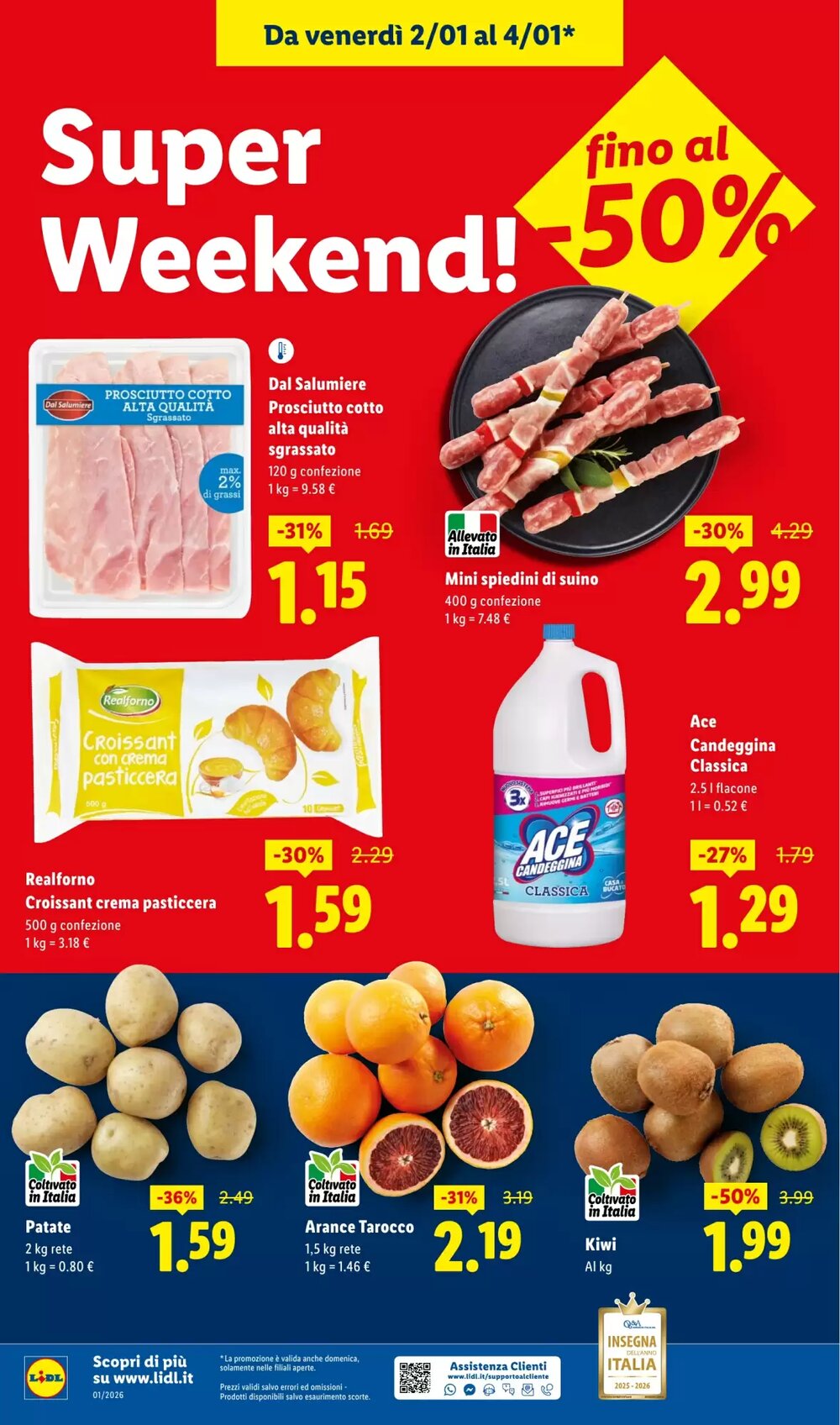 Volantino promozionale Lidl  valide dal 29/12/2025 - Pagina 52.