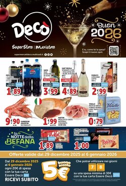Volantino promozionale Deco Market  valide dal 29/12/2025