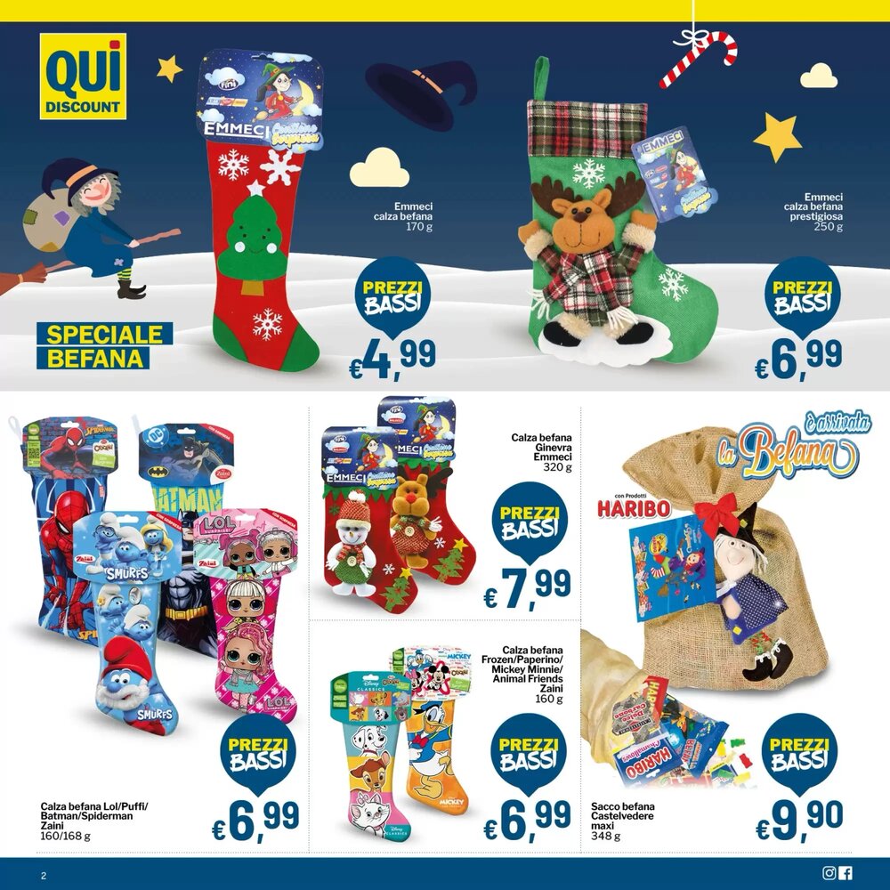 Volantino promozionale Qui Discount  valide dal 29/12/2025 - Pagina 2.