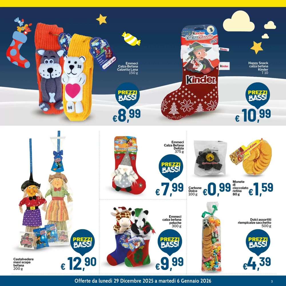 Volantino promozionale Qui Discount  valide dal 29/12/2025 - Pagina 3.