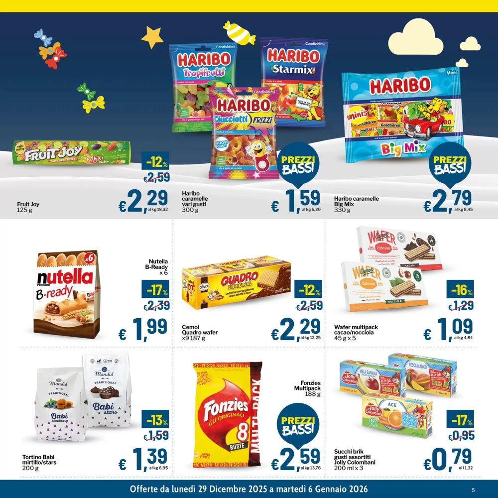 Volantino promozionale Qui Discount  valide dal 29/12/2025 - Pagina 5.