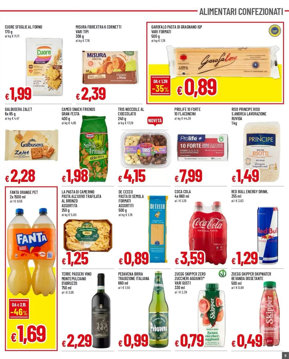 Volantino promozionale Famila  valide dal 29/12/2025 - Pagina 11.