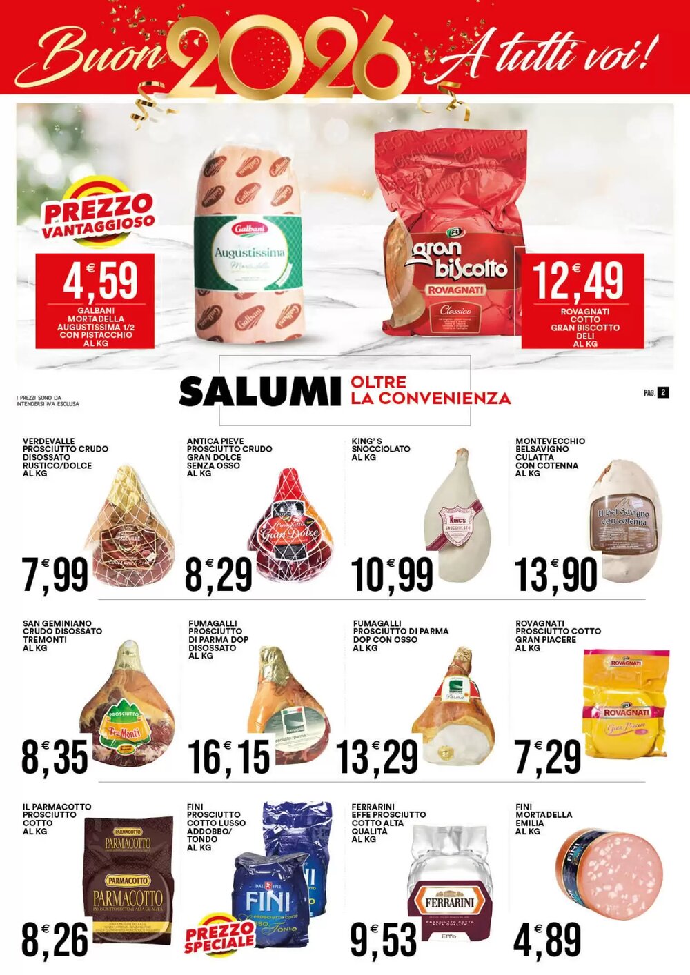 Volantino promozionale Vantaggio Cash&Carry  valide dal 29/12/2025 - Pagina 2.