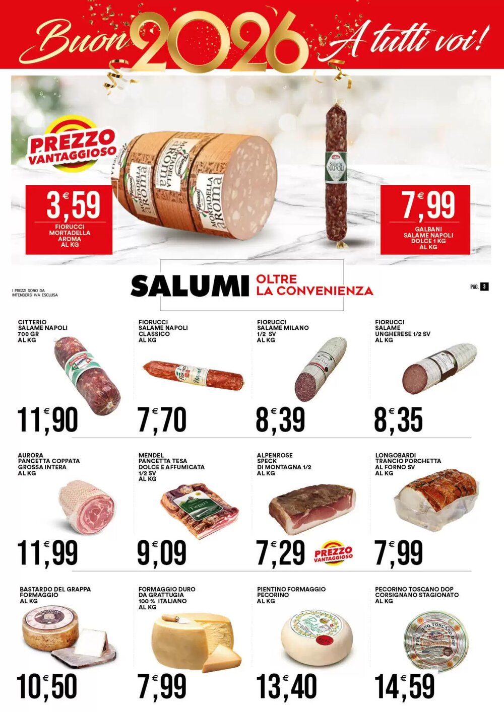 Volantino promozionale Vantaggio Cash&Carry  valide dal 29/12/2025 - Pagina 3.