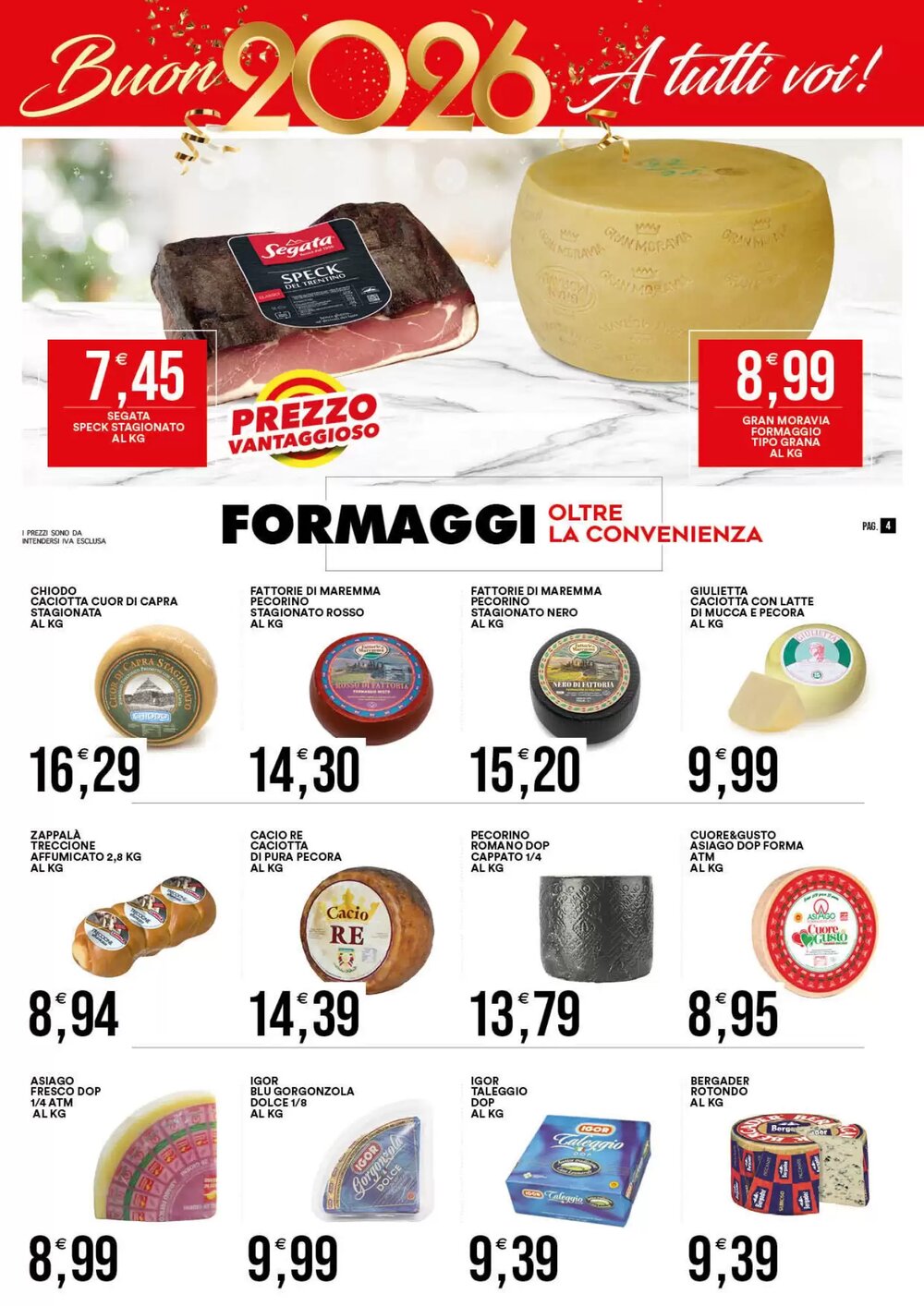 Volantino promozionale Vantaggio Cash&Carry  valide dal 29/12/2025 - Pagina 4.