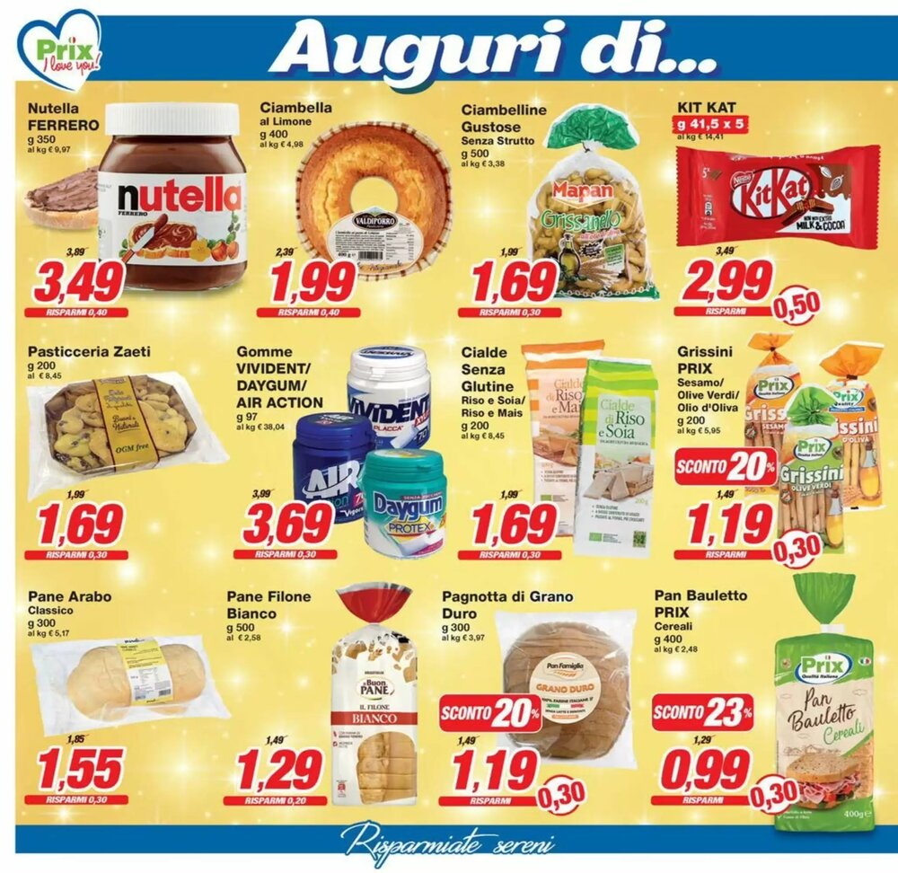 Volantino promozionale Prix Quality  valide dal 29/12/2025 - Pagina 10.