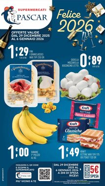 Volantino promozionale Gruppo Pascar  valide dal 29/12/2025