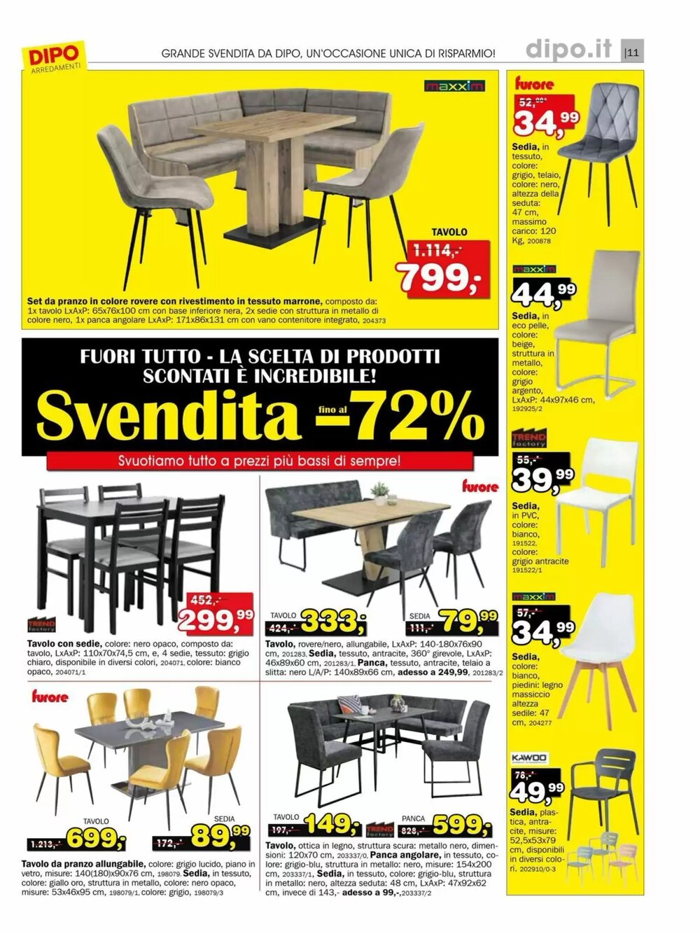 Volantino promozionale Dipo Arredamenti  valide dal 29/12/2025 - Pagina 11.